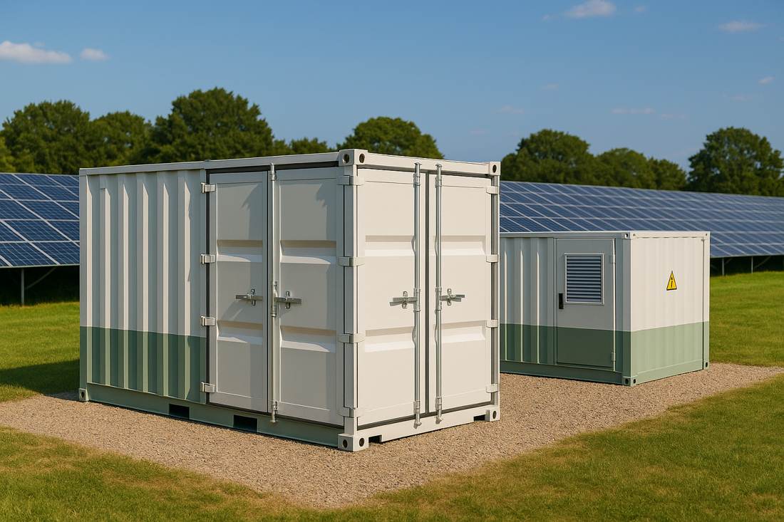 BESS bij zonnepark of industrie